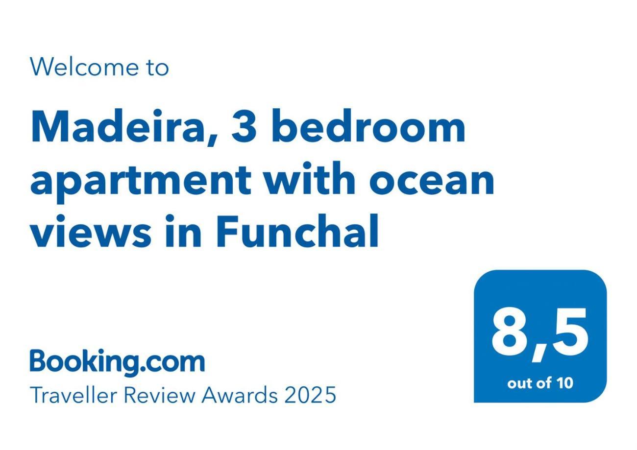 Madeira, 3 Bedroom Apartment With Ocean Views In Funchal Ngoại thất bức ảnh